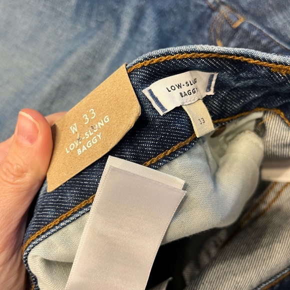 NWT Madewell Low Slung Baggy Women's size 16 Moffat Wash NS199 - Picture 13 of 16